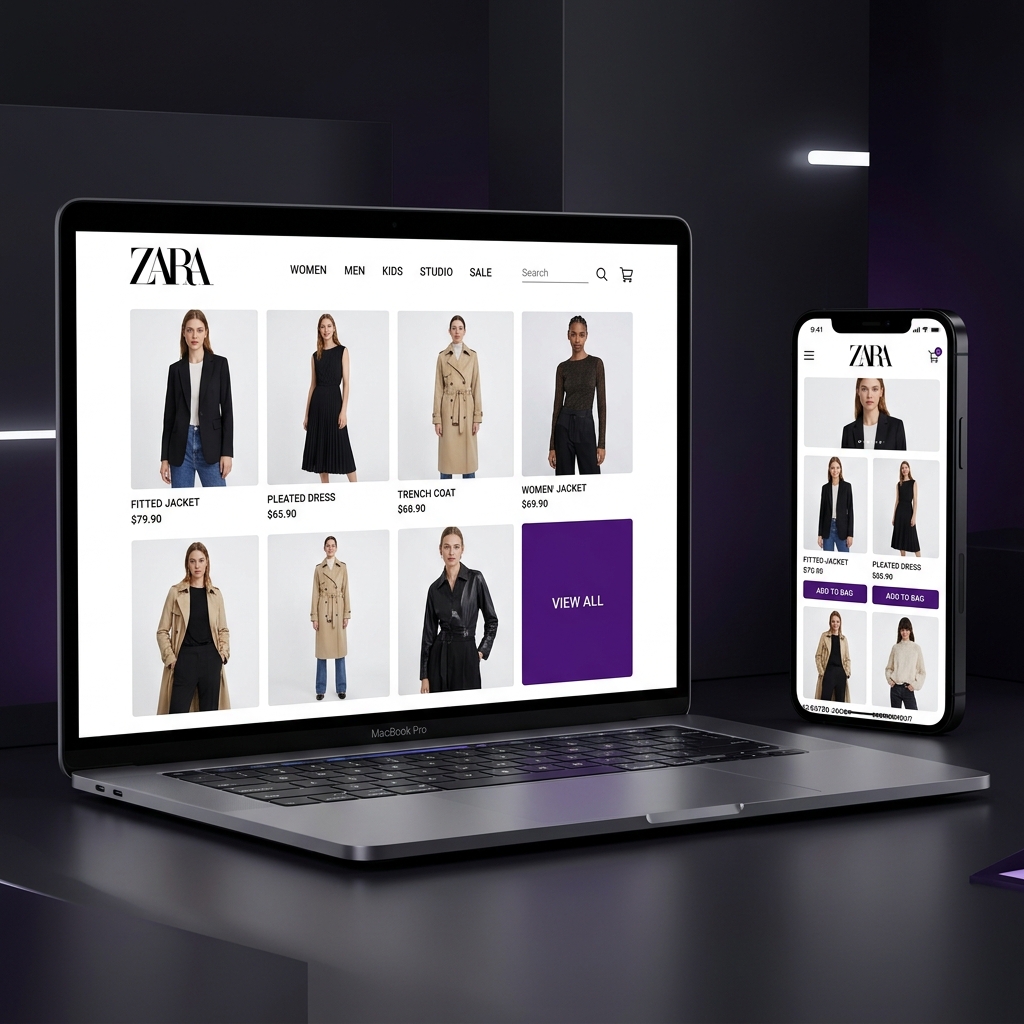 Zara Web Redesign